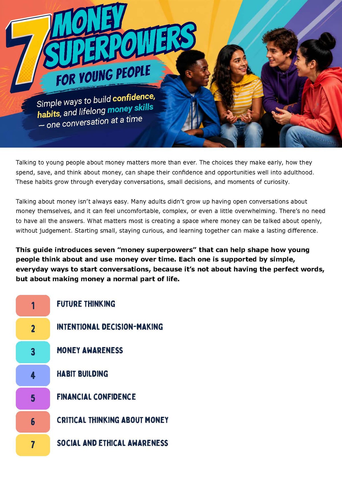 The Seven Money Superpowers Conversation Guide