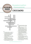 Superannuation CROSSWORD