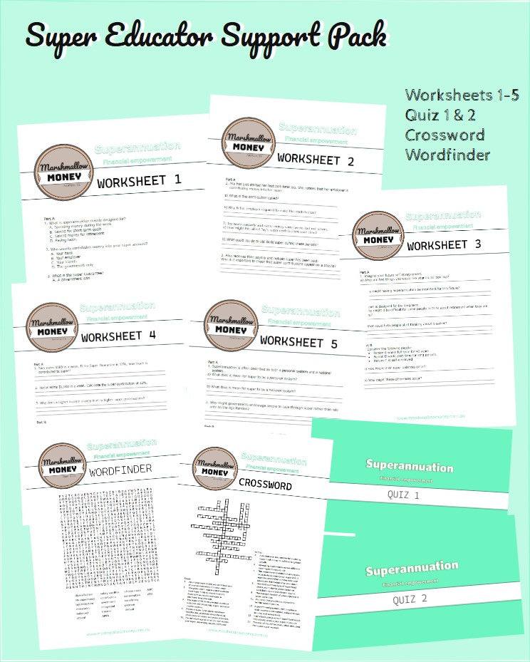 Super Educator Support Pack